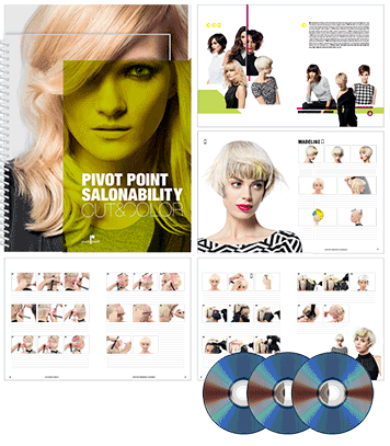 Pivot Point Salonability Cut and Color Notebook